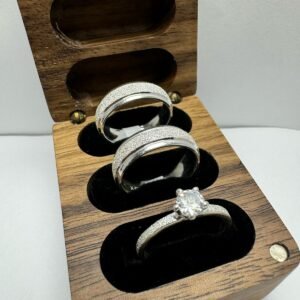 juego Argollas Plata ley.925 6mm (3 piezas)